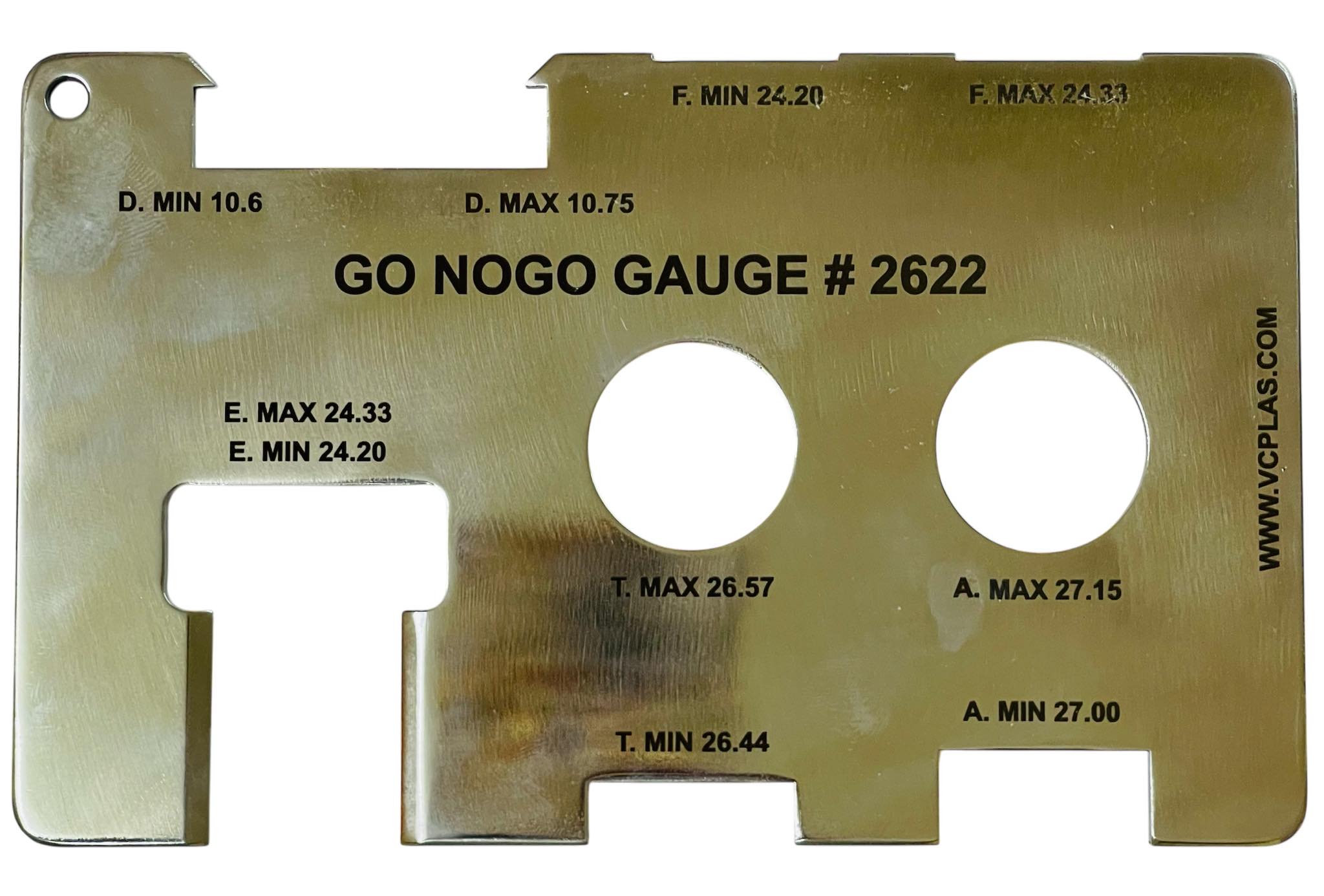 Go Nogo Gauge # 2622