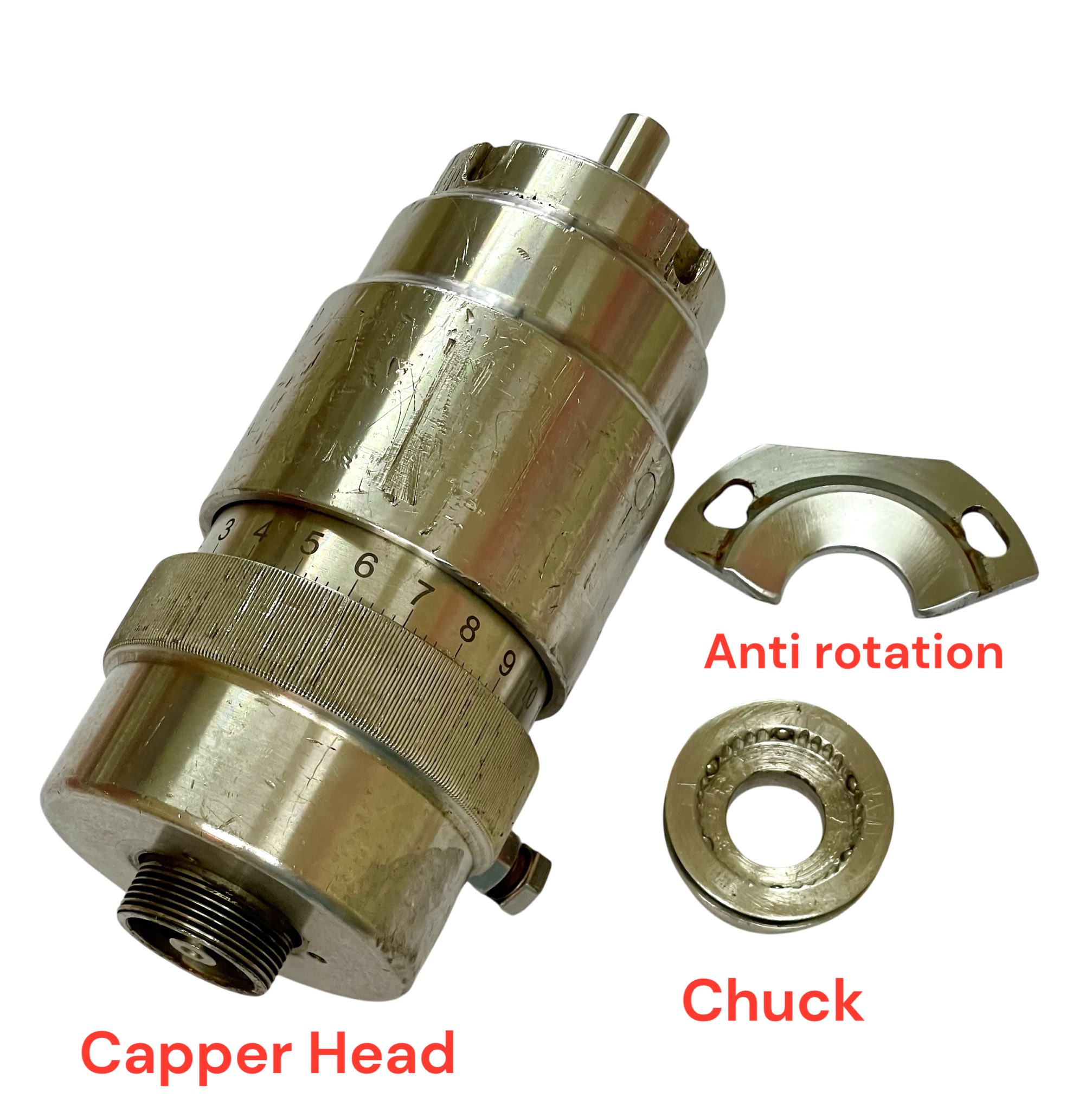 Chuck Anti rotation Capper