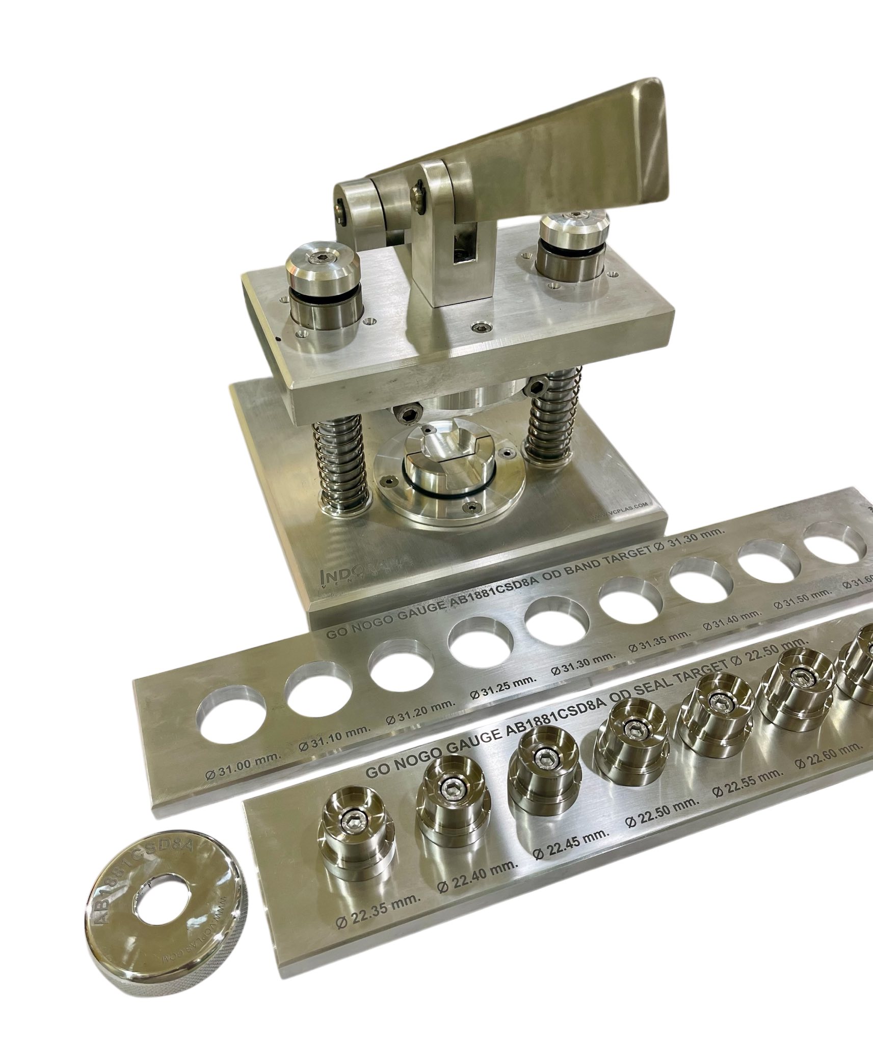 Go Nogo Gauge - Cutting tool for cap