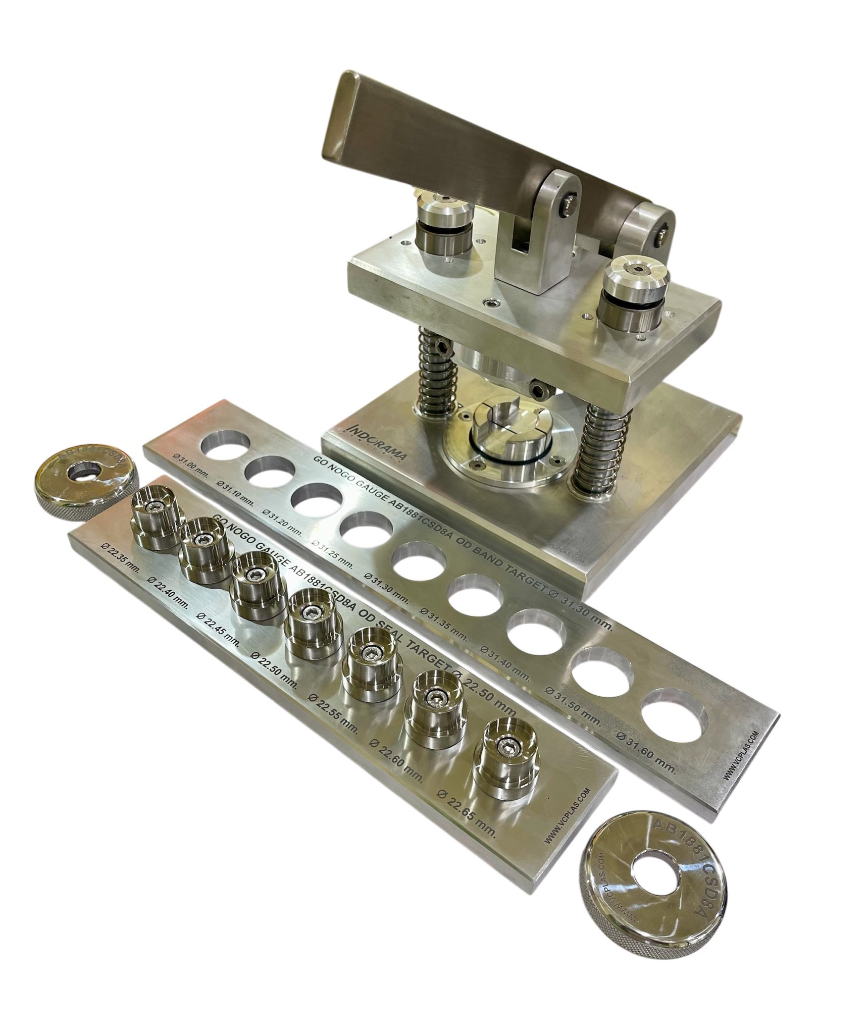 Go Nogo Gauge - Cutting tool for cap